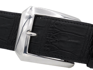 Angled front view of the #1378 Clipped Corner Dress buckle for 1.5" strap.