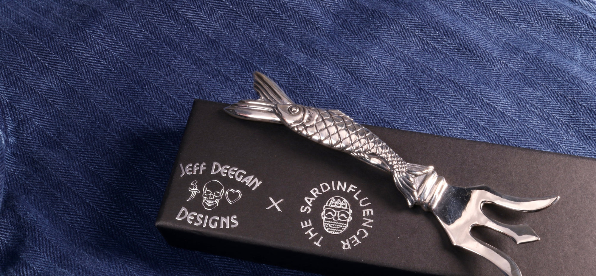 DH-16 Sterling Sardine Fork - Jeff Deegan Designs