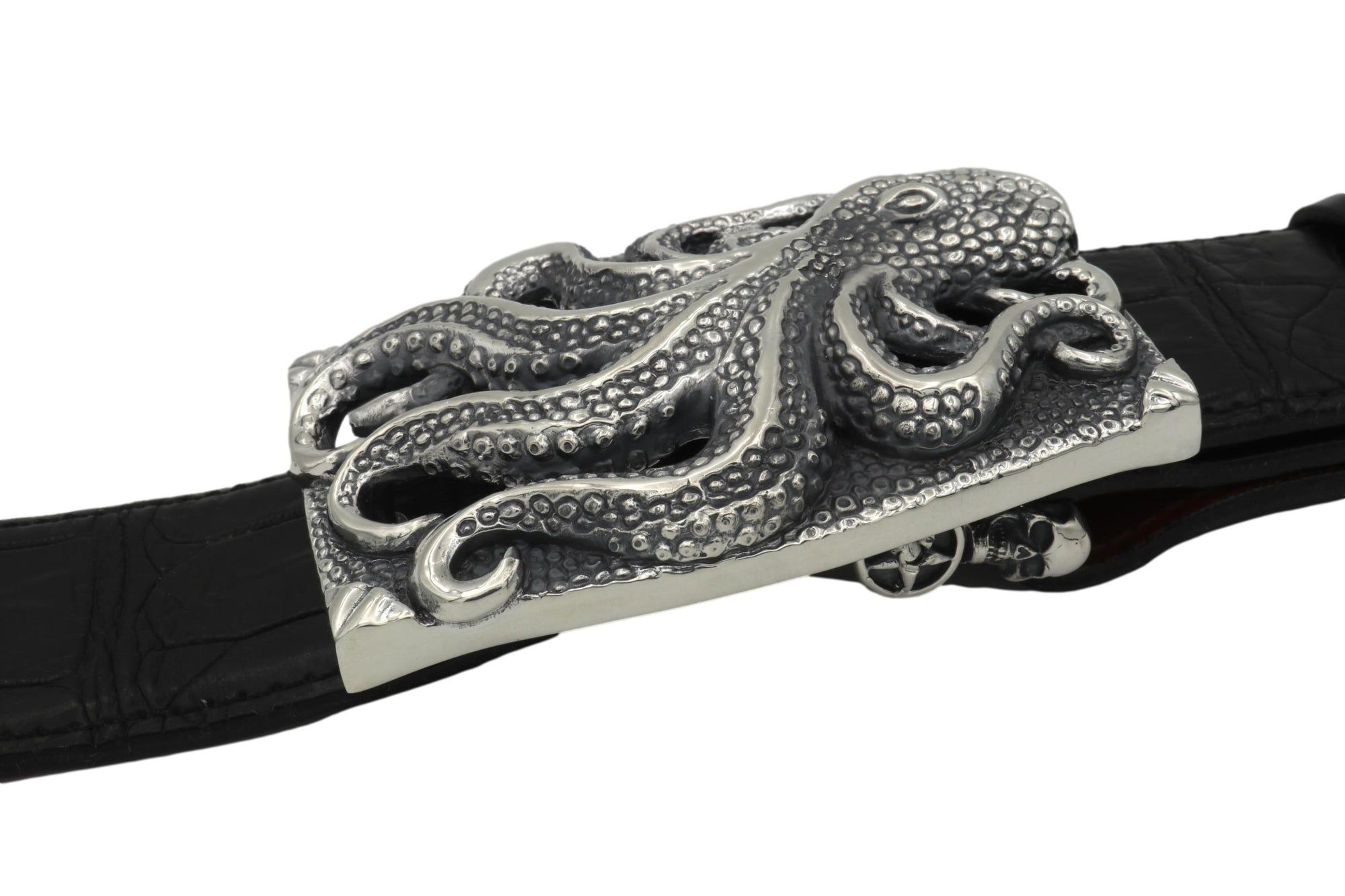 $1406 Sterling Octopus Trophy Buckle