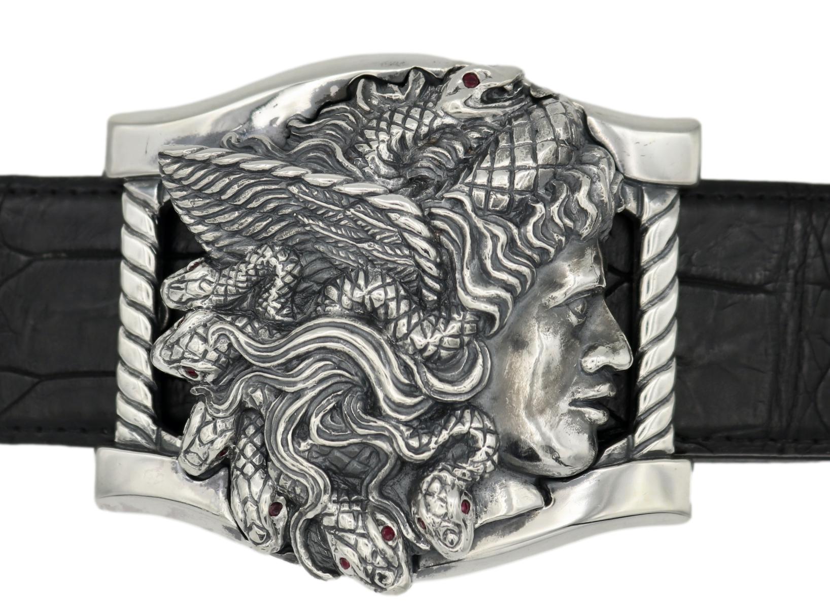 1400C Custom Medusa Buckle - Jeff Deegan Designs display picture 2