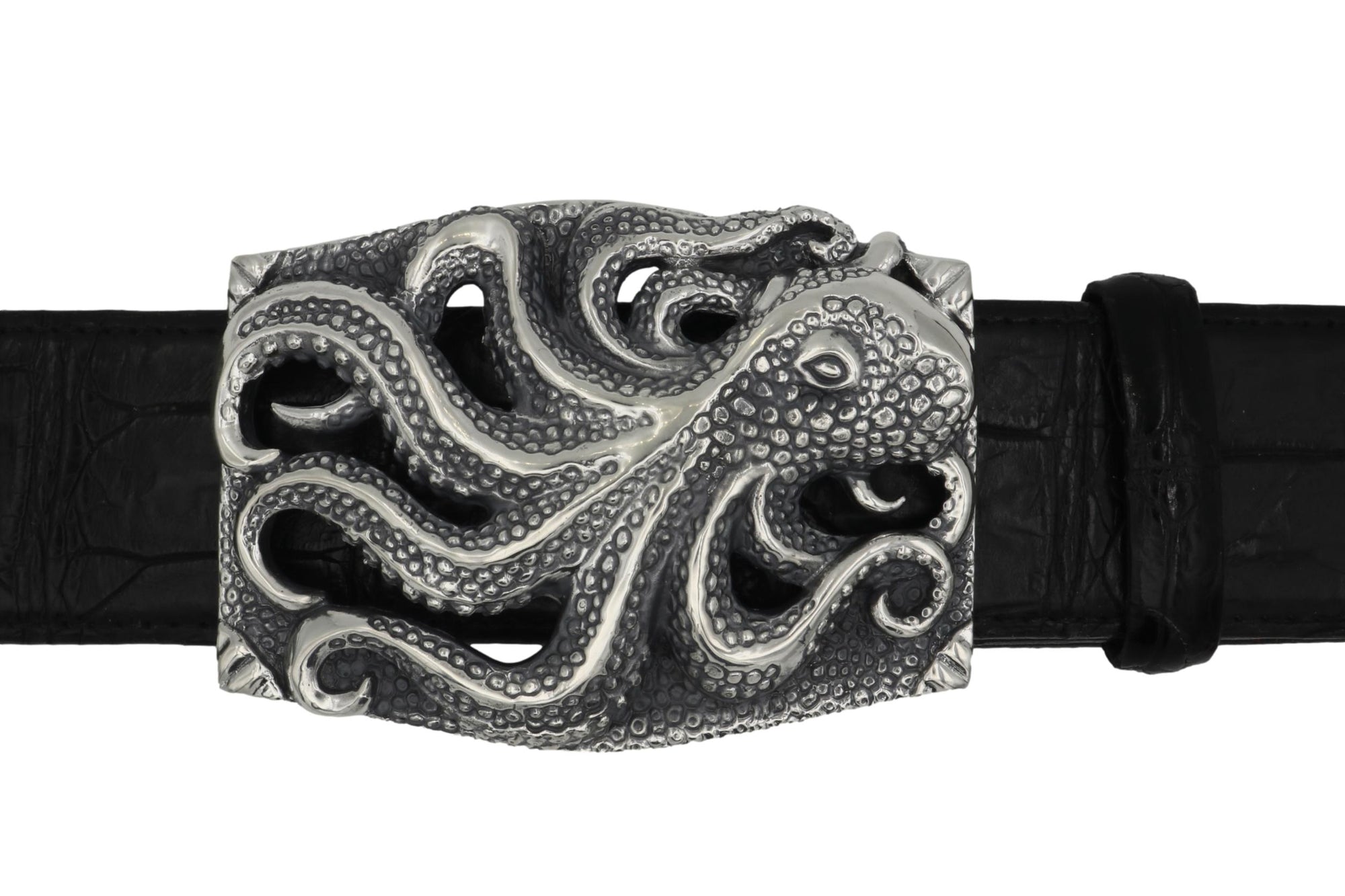 $1406 Sterling Octopus Trophy Buckle