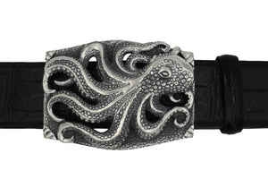 $1406 Sterling Octopus Trophy Buckle
