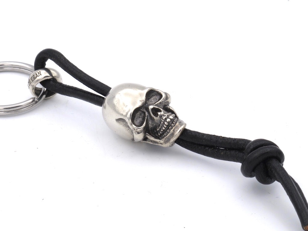 DK-12 Medium Skull Key Ring - Jeff Deegan Designs