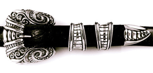 Sterling Gothic 4 pc. Buckle Set