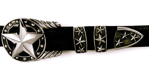 Sterling Star 4 pc. buckle set