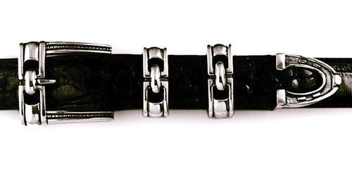 Sterling Equestrian Hardware 4 pc. buckle set