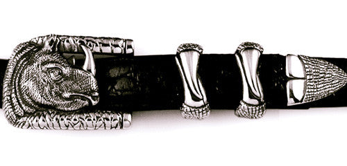 Sterling Rhino 4 pc. buckle set