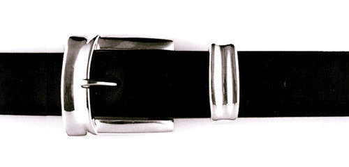 Sterling Sculpted buckle set