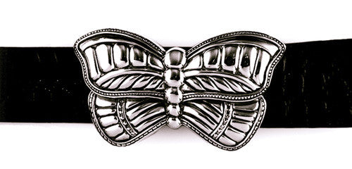Sterling Butterfly trophy buckle