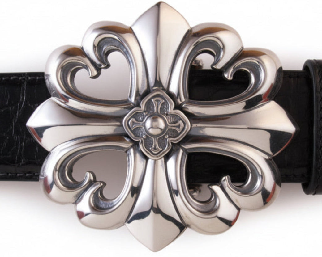 1321 Trefoil Cross Buckle 1.5