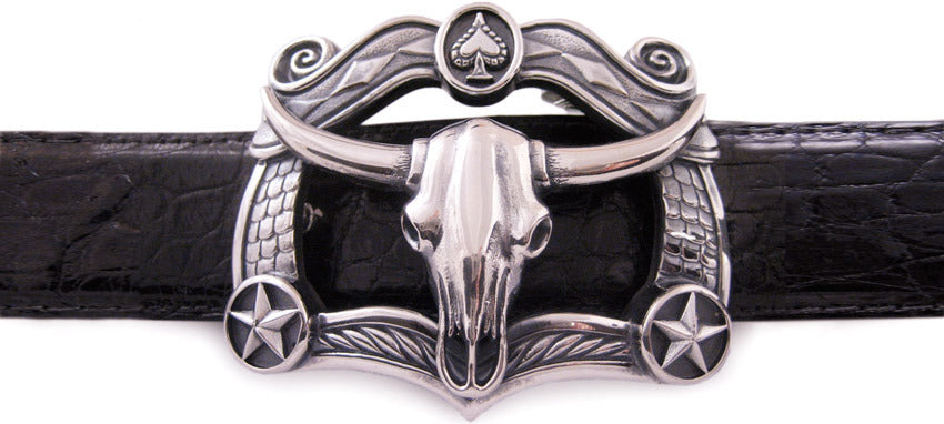Cowgirl Sterling Silver Jeff Deegan Buckle — Beal's Cowboy Buckles ™, Quality Western Belt buckles
