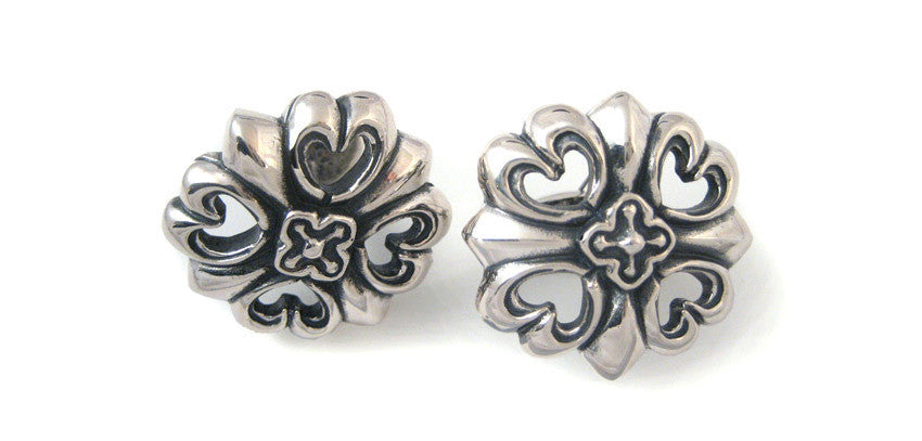 Sterling Cross 21 cuff links