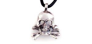 Sterling Skull and Cross Bones pendant