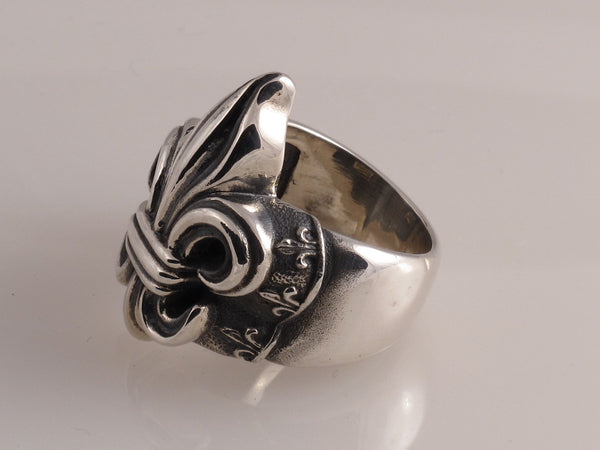 い*ん様 D Logo Sterling Silver Band Ring di D Letter Old English Ring for Men Made of Sterling Silver 925