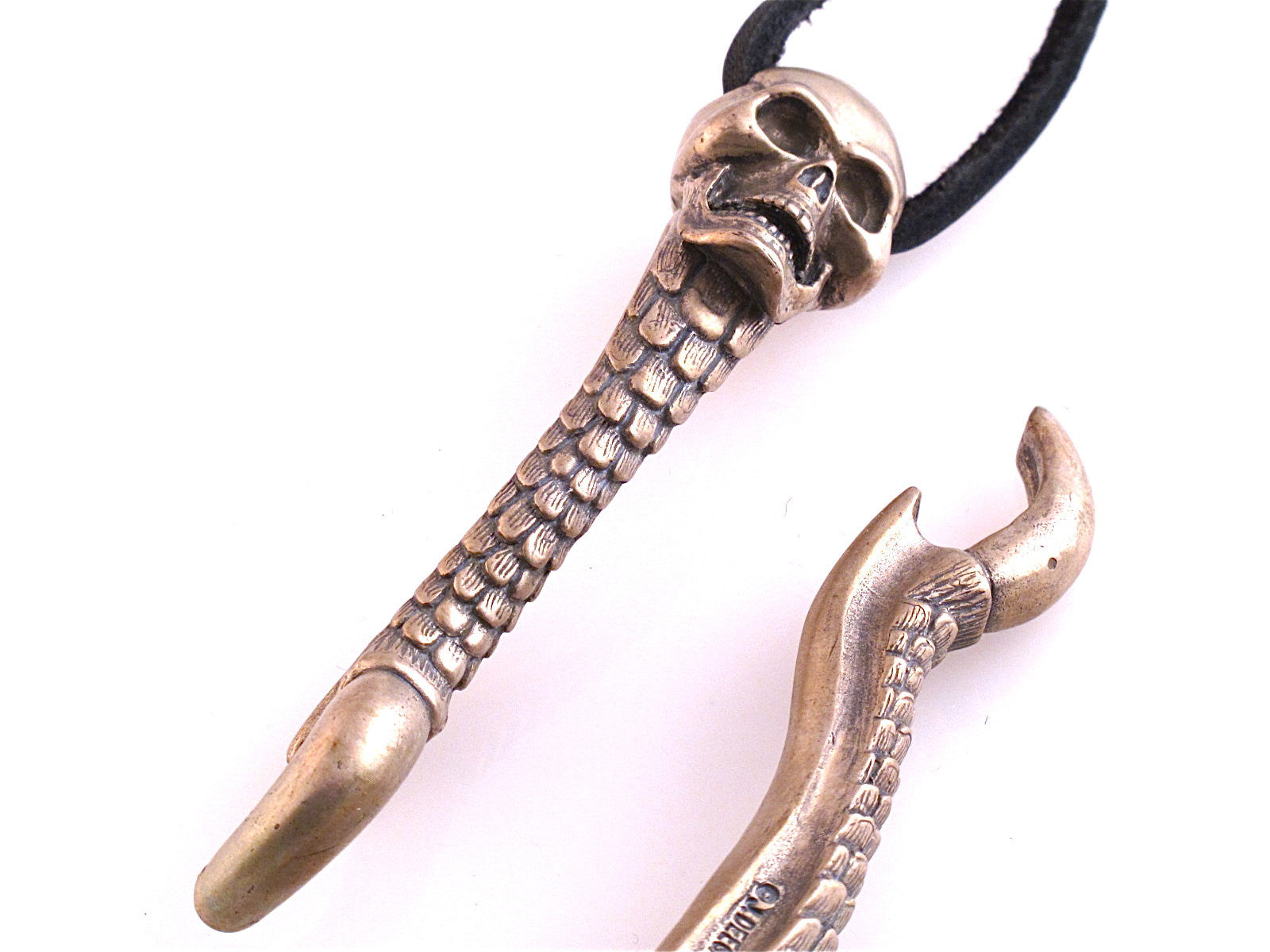 Bronze Skull Bottle Opener