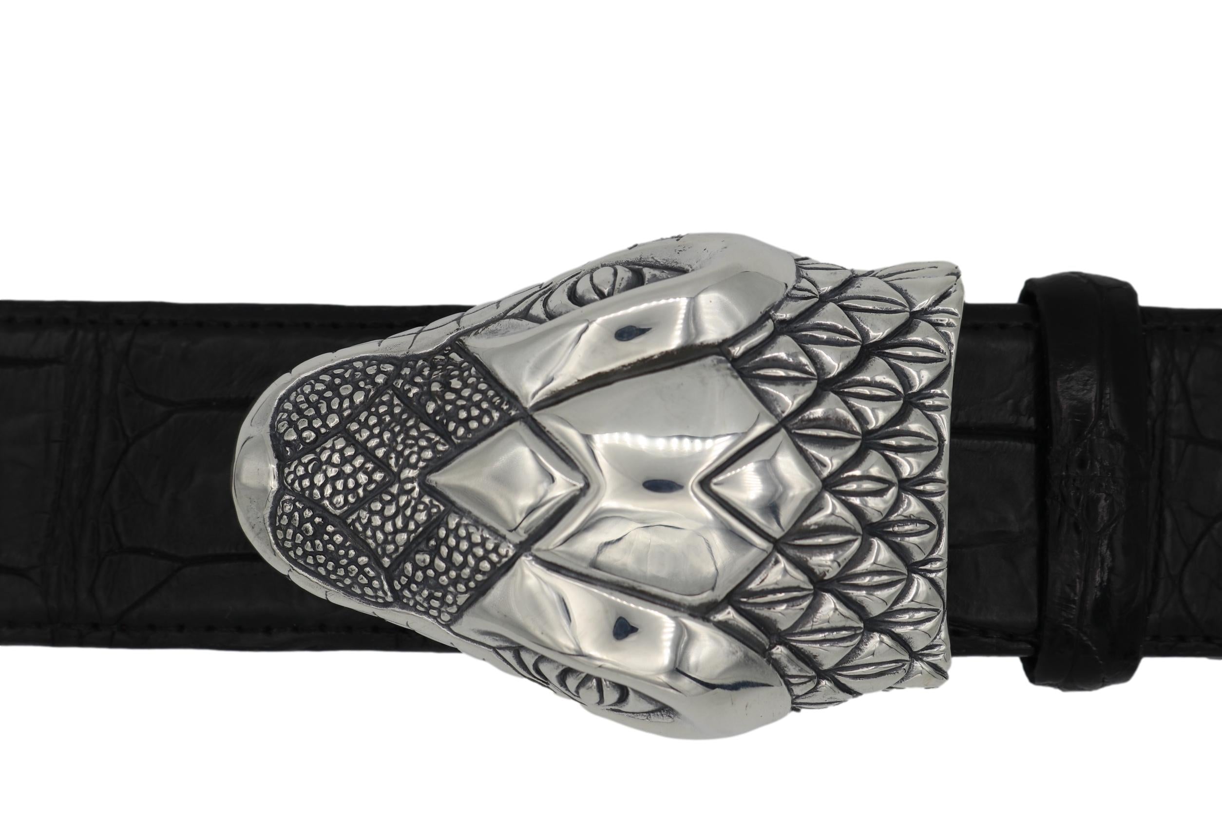 ペンダント スラッシュマン GARGAMEL 1387 SnakeHead Buckle 1.5