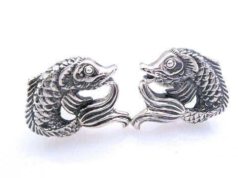 Sterling Koi Fish Cufflinks