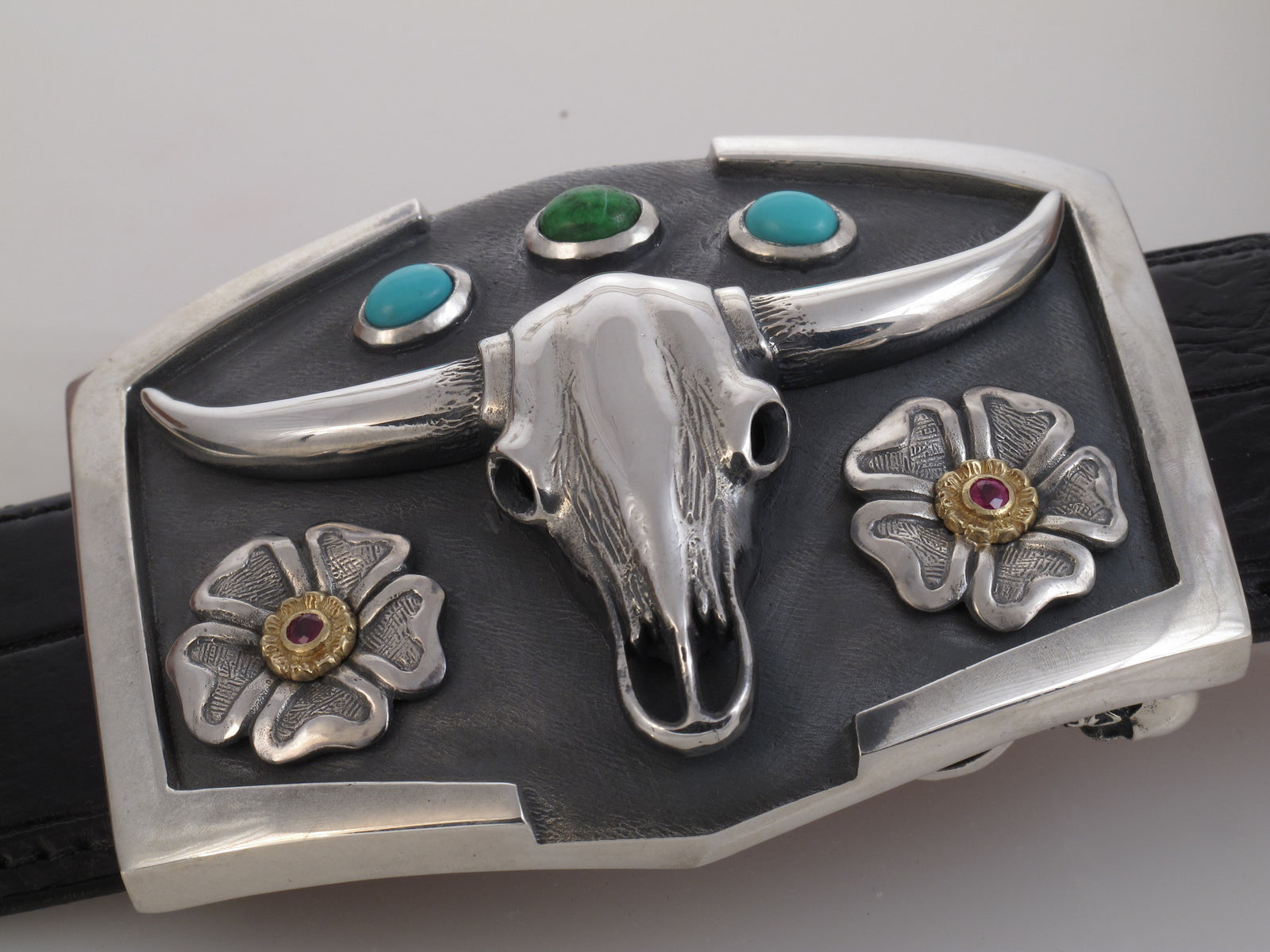 #1358 Trophy Buckle  1.5"