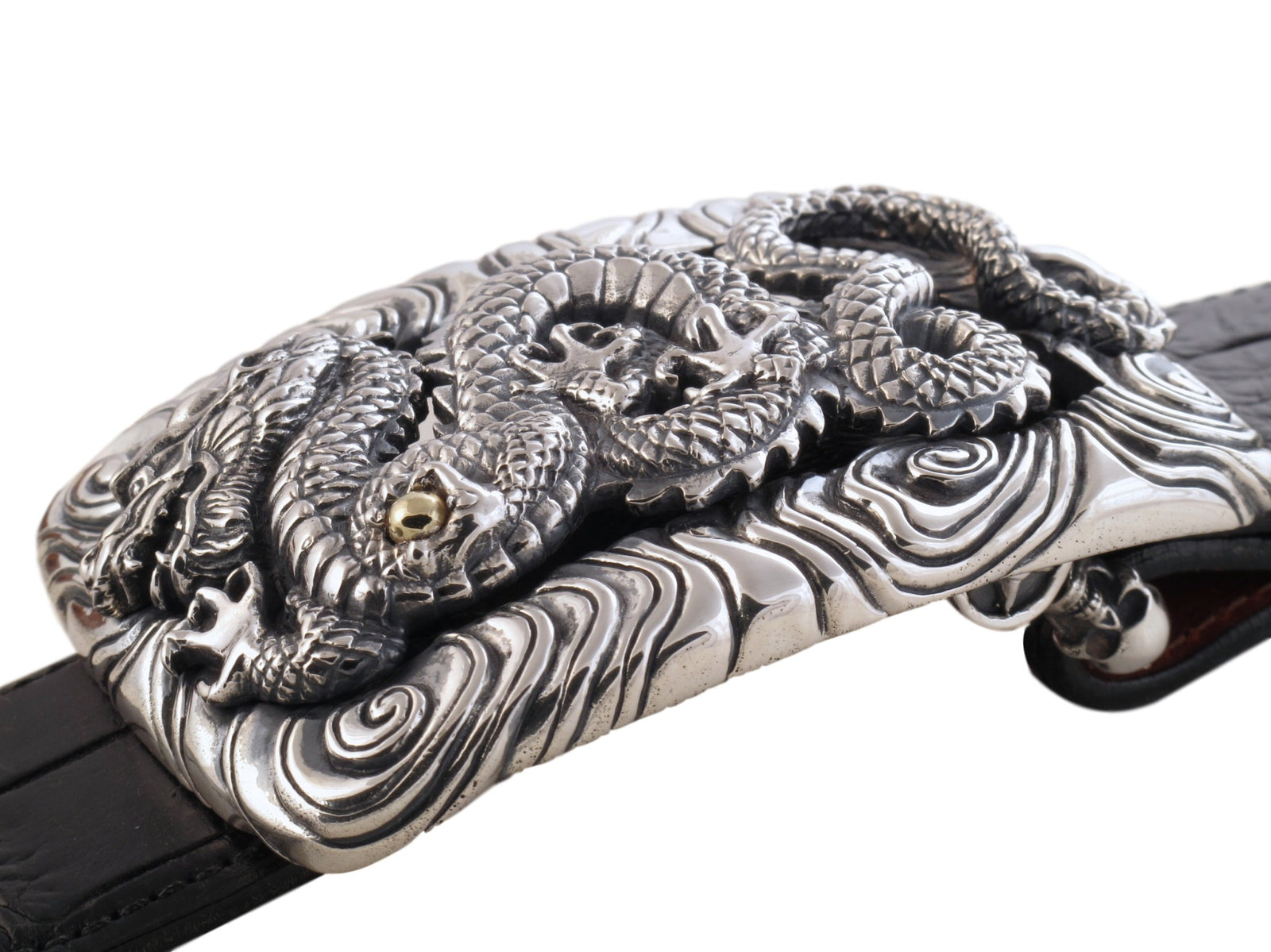 #1366 Dragon in Clouds 1.5" Buckle