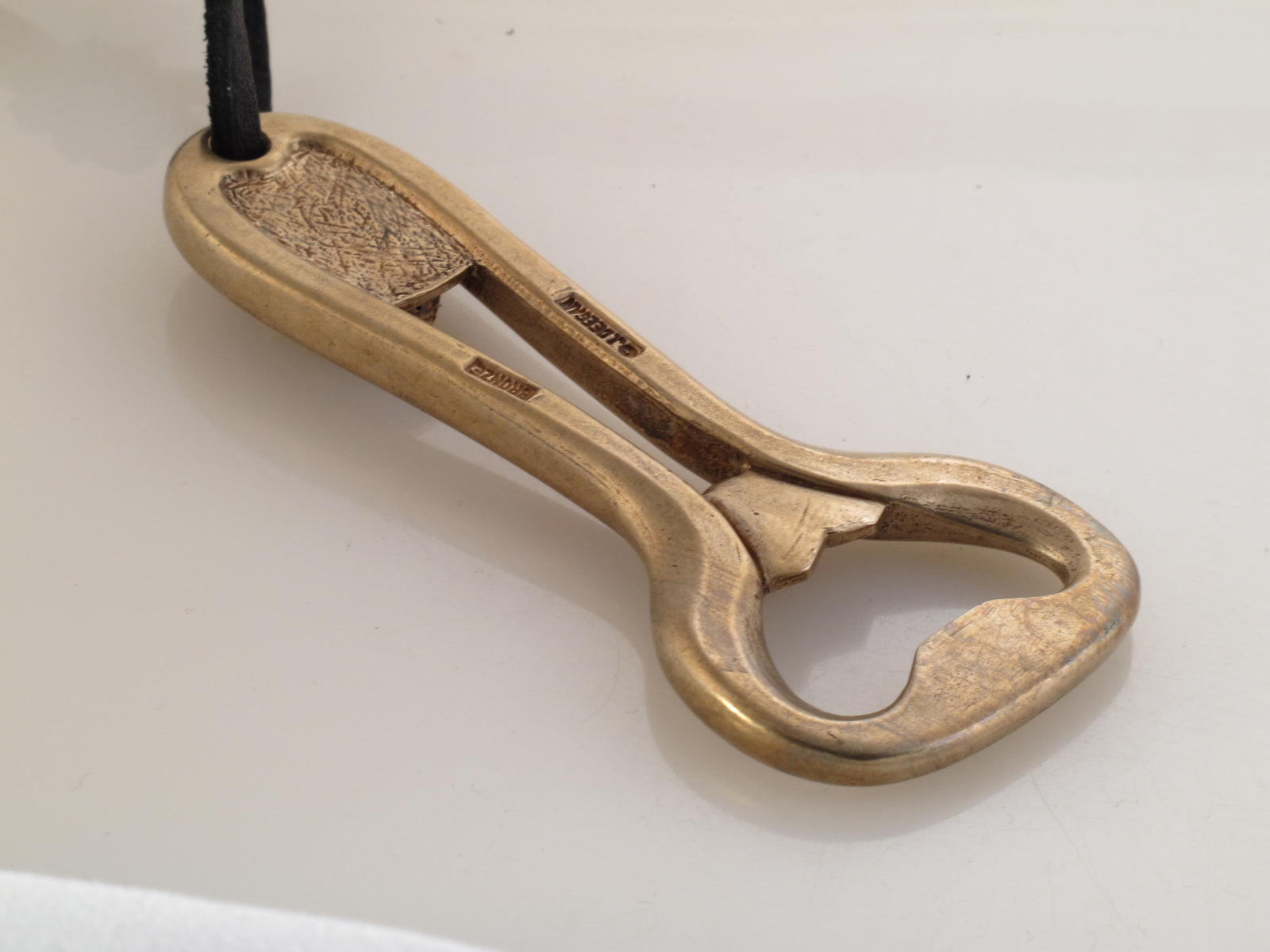 #DH-13 Bronze Double Skull Bottle Opener