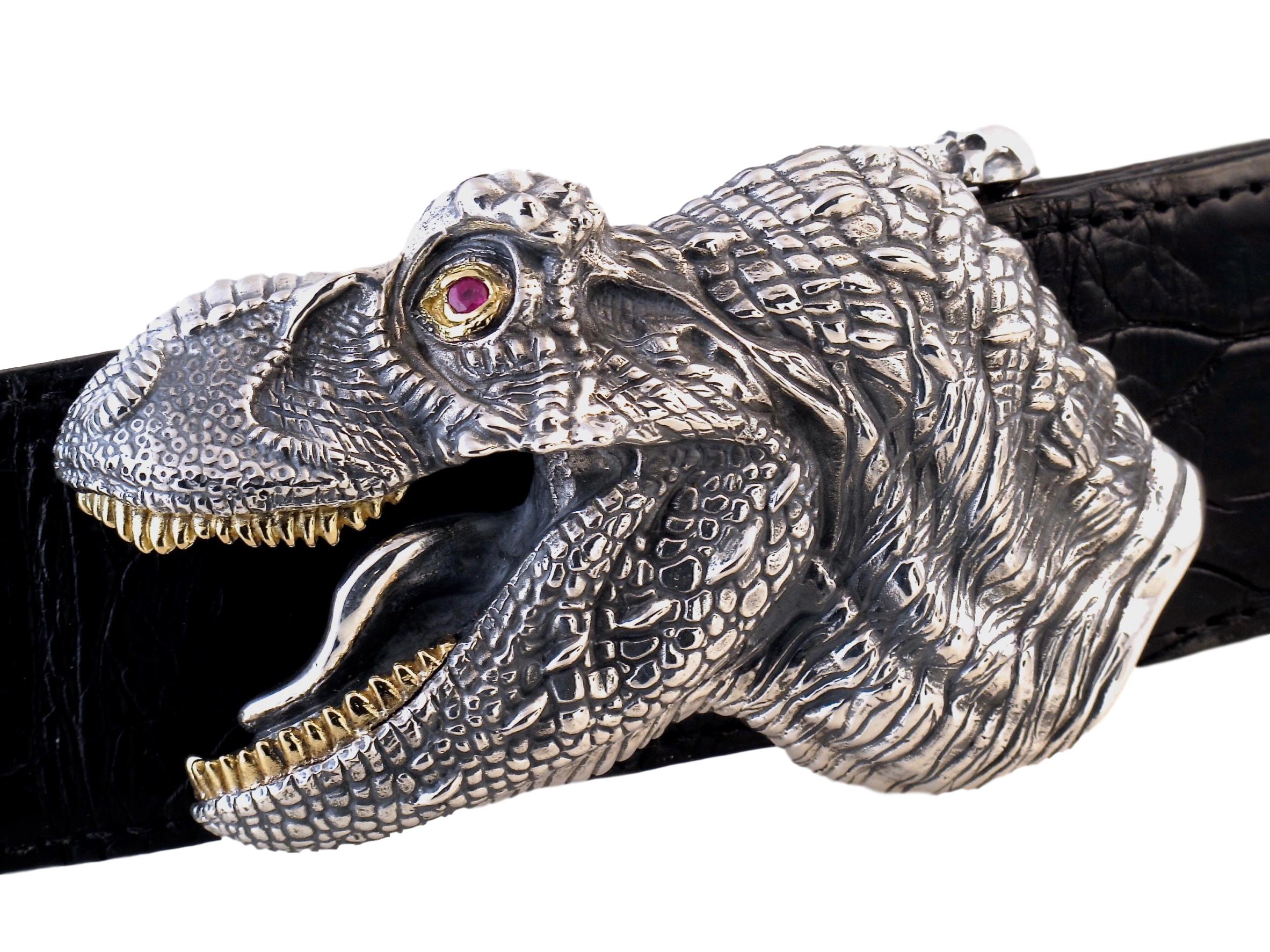 Dinosaur belt buckle 2025