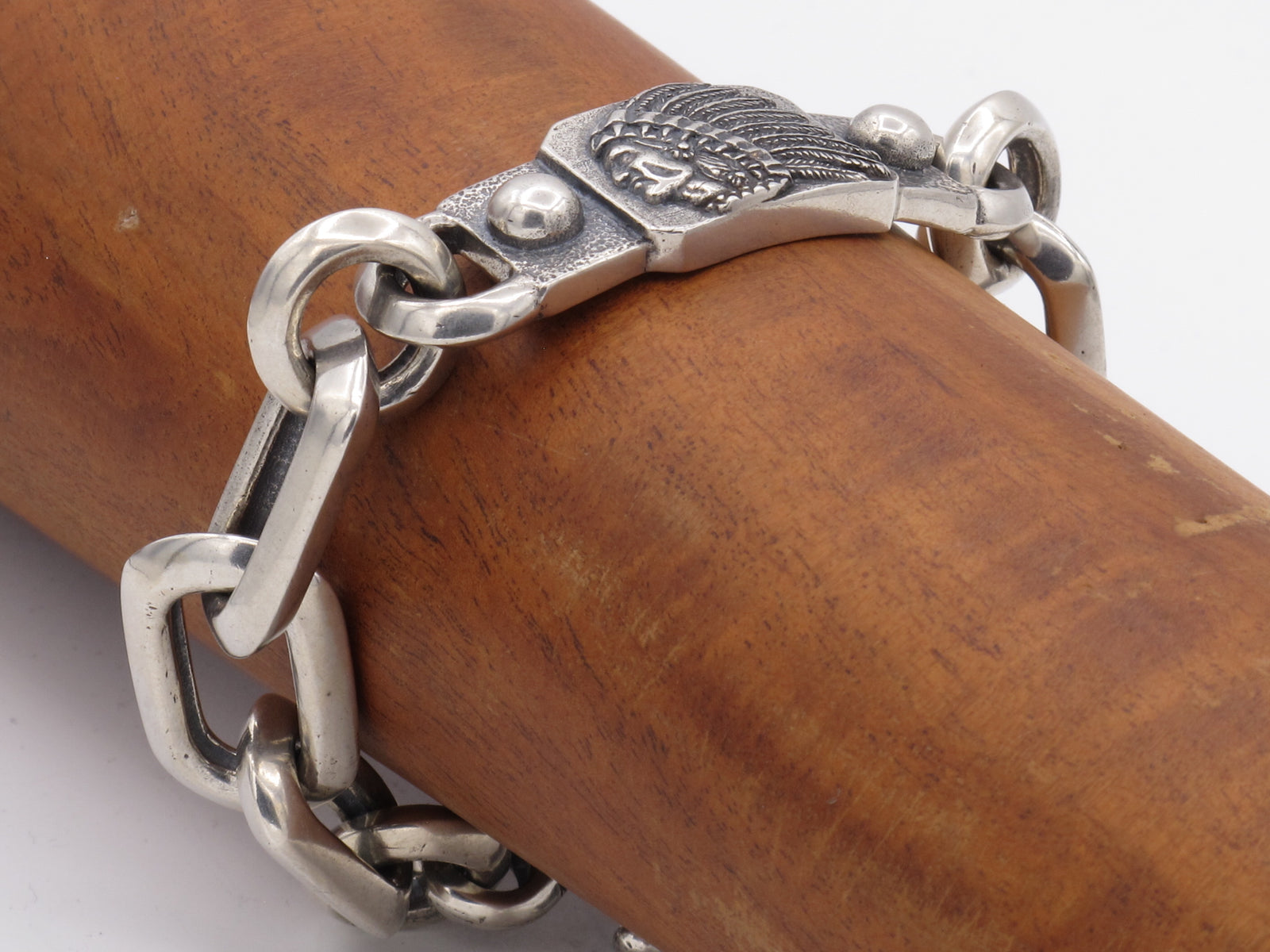 #DB-17 Big Chief ID Link Bracelet